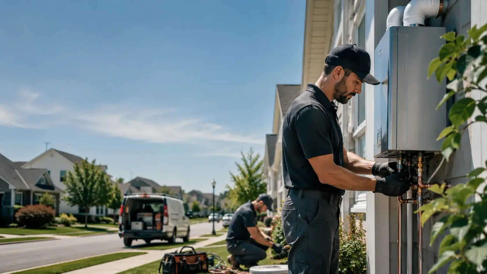 Tankless Water Heater Installation in Good Thunder, MN